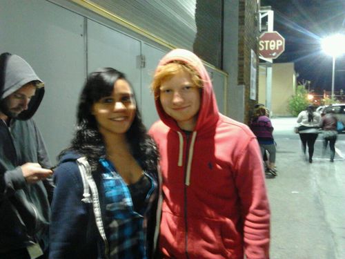 I just really enjoy Ed Sheeran.