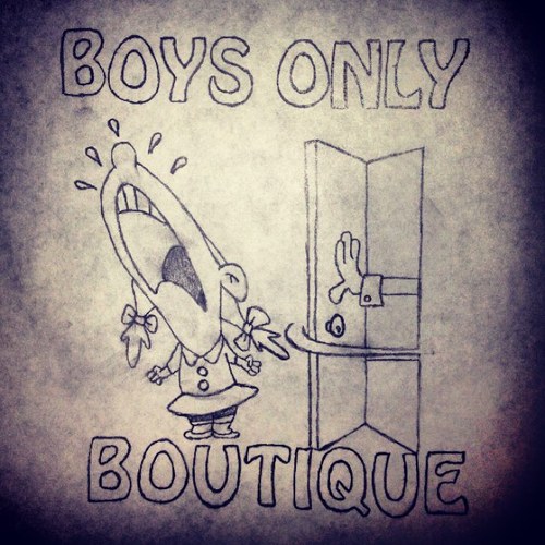Where the BOYS rule and the GIRLS drool.
Established March 2013,
...to make 'finding the perfect outfit' easy for young boys.**


*FICTIONAL RETAIL