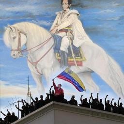 HOY TENEMOS PATRIA, QUE NADIE SE EQUIVOQUE. HOY TENEMOS PUEBLO, QUE NADIE SE EQUIVOQUE. HOY TENEMOS LA PATRIA MAS VIVA QUE NUNCA. MADURO PRESIDENTE.