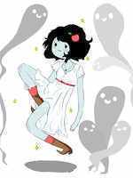 Heyo! Im Marceline or Marcy anyone you wanna call me! Im the vamp queen my best dude friends are Jake,Finn! I also play the bass! But dont  touch! #Taken