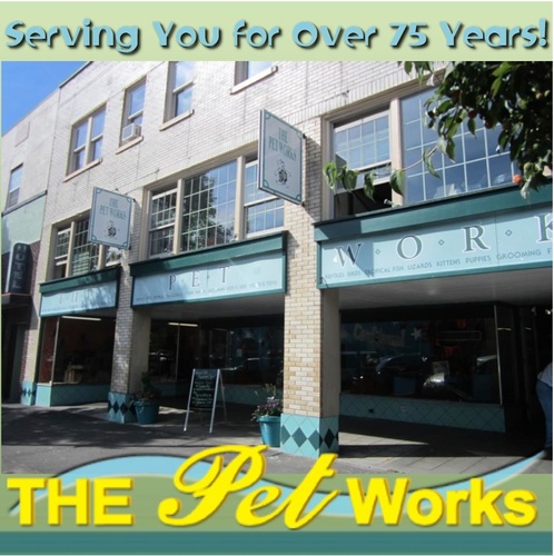 At The Pet Works we proudly offer pets that we acquire from local family breeders. We strive to offer USA Made products to give your pet the best.
