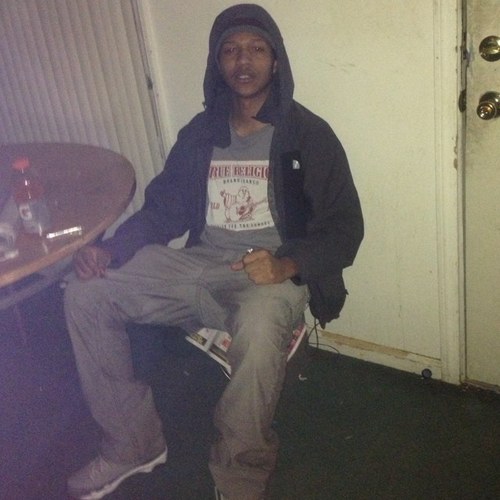 Out the way.
