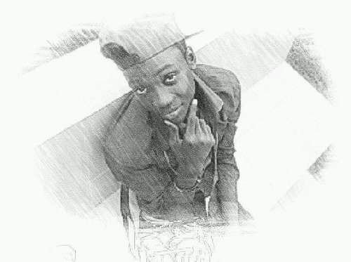 Little dude with a big attitude...bcoz I succeed u na won come follow suck seed' tHunder fire you{tfy}