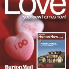 Welcome to HomesNow, the most comprehensive guide to homes, to buy or let in Burton and surrounding areas. Available inside the Burton Mail FREE every Thursday!