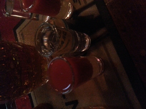 Spreading a different way to do Tequila. No salt, no lemon, just a shot of tomato juice straight after your Tequila.