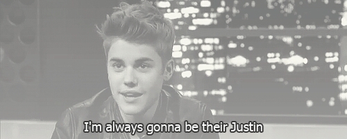 I got bieber fever.