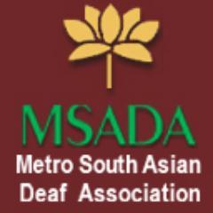 The Official Twitter Page for Metro South Asian Deaf Association, the non-profit organization #MSADADC #MSADA_SouthAsians 

https://t.co/YazyPS2q8A