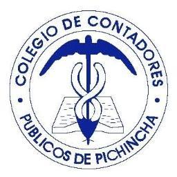 COLEGIO DE CONTADORES PÚBLICOS DE PICHINCHA

Comprometidos con el contador ecuatoriano y público en general a través de capacitación y respaldo profesional.