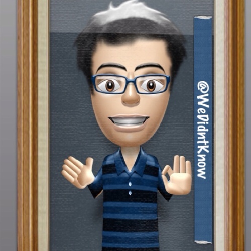 WeDidntKnow's profile picture. La práctica hace al maestro.  Siempre positivo.