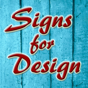 SignsForDesigns's profile picture. Signs for Design Customized by you, handmade by us.