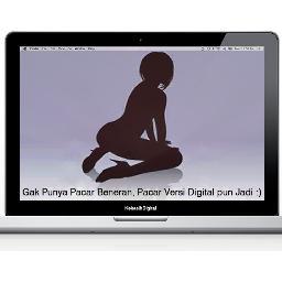 Gak ada pacar beneran, versi digital pun jadi :)