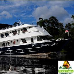 Maruaga Barco Hotel é destinado a turismo ecológico e pesca esportiva na Amazônia.