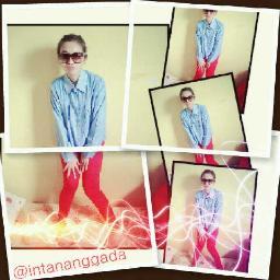 im fashionable and sociable ;) .. my instagram : intananggada . path : intananggada