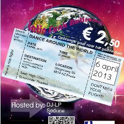 Dance Around The World, for Edukans! Zaterdag 6 april van 21:00 tot 24:00 @ Tiggelman Dance Masters Breda. More info? Check our Facebook.