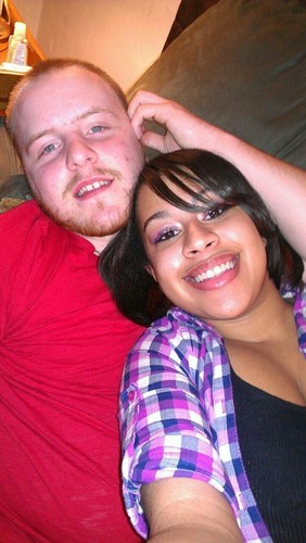Just living my life with my baby @shawn_hocker on my side yes i love him 9/2/2011 the day i became Mrs.Hocker