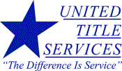 unitedtitle's profile picture. Escrow Title Insurance and Settlement Services Residential and Commercial