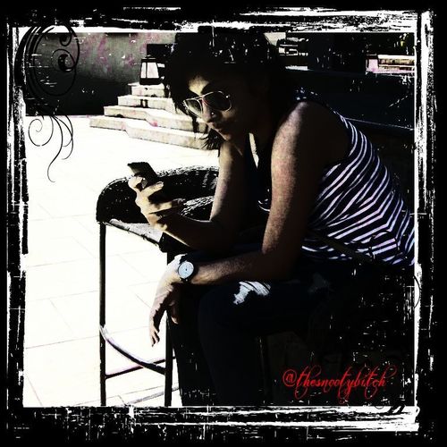 Everybody's got a dark side. This is mine. The things you wont say out loud 'cause it's inappropriate, I'll tweet.