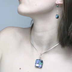 allurejewelry's profile picture. Handcrafted dichroic home decor and jewelry