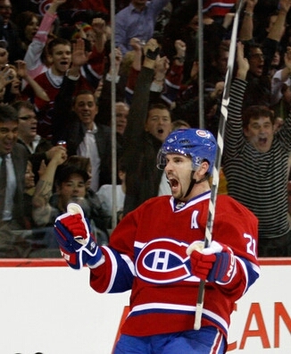 Captain of the red-hot Habs.                                   *Parody*
