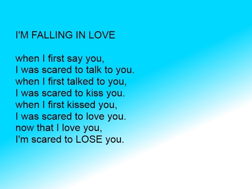 i love you, i will never lost youx vergeef het me xx