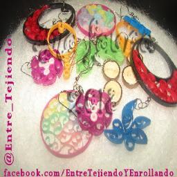 Joyería en Filigrana de Papel -Quilling- Prendas tejidas a Crochet y Muñecos en Foamy -Fofuchas- #JoyeríaPersonalizada