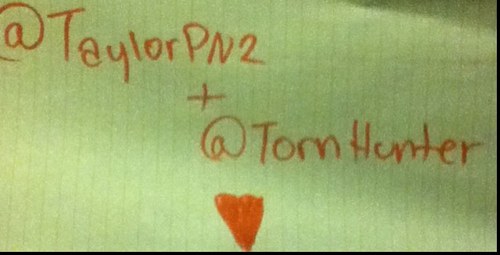 Hiya! Fan account for @TornHunter and @TaylorPN2 ! There Odairable together