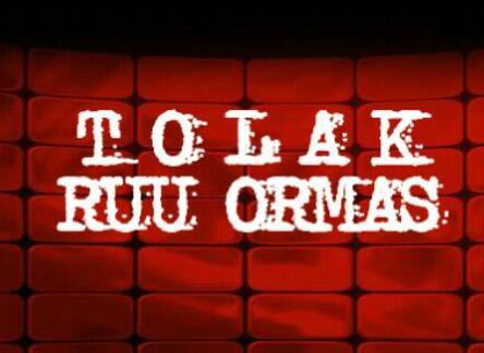 Koalisi Masyarakat Tolak RUU Ormas