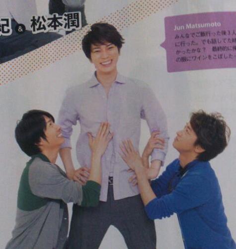 嵐歴3年目突入!フォローしてね♪相松担だよ♪あとTOKIOも大好き!雅潤のわちゃわちゃをいつまでも見てい隊隊長☆嵐さんに頭撫でられ隊No.137/波多野卓巳先生に診察され隊No.135/モモ撫で隊No.12/マナブくんと一緒にニッポンをマナび隊隊長