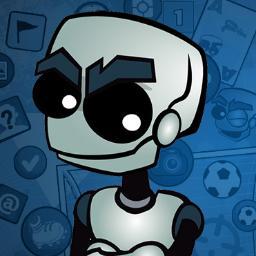 This robot is going to charm you! Pure entertainment, he has a movie quiz and integration with Openfeint and social networks. Available for iOS and Android.