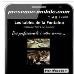 des sociétés, des produits, des services à consulter sur
smartphones et tablettes avec