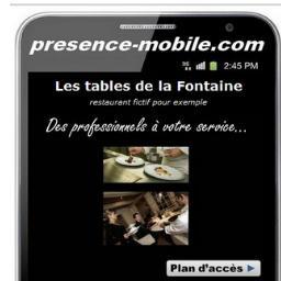 des sociétés, des produits, des services à consulter sur 
smartphones et tablettes avec