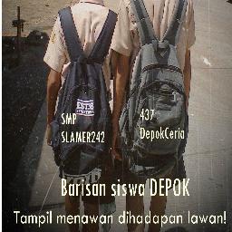 SMP SLAMER242 Barisan Siswa 437DC ( DepokCity)
 Since11Maret2013(113STR)/(437DC)✡
☆ War for school and War for back to home;)