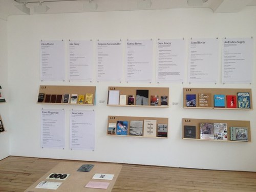 L.I.E is an independent reference library presenting the most interesting and significant works of contemporary independent arts publishers and artists.