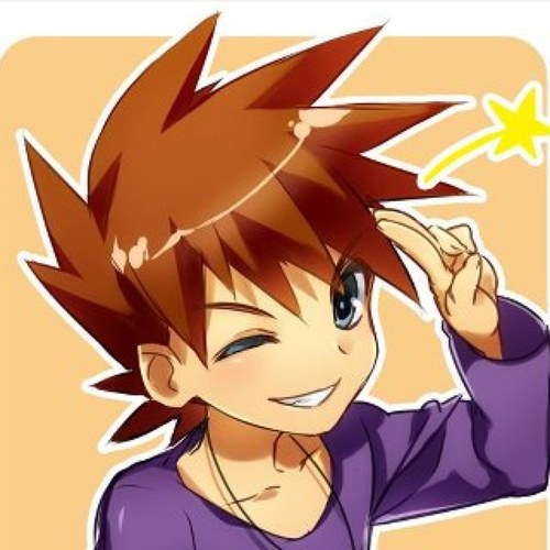 The name's Gary~! Former trainer though now I'm a pokémon researcher~! Smell ya later~! P.S I'm known as Blue~! #Single
