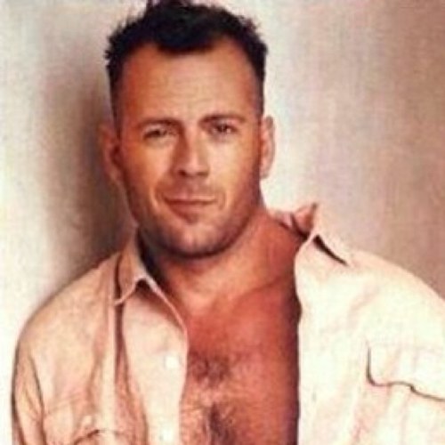 gifted bruce willis impersonator