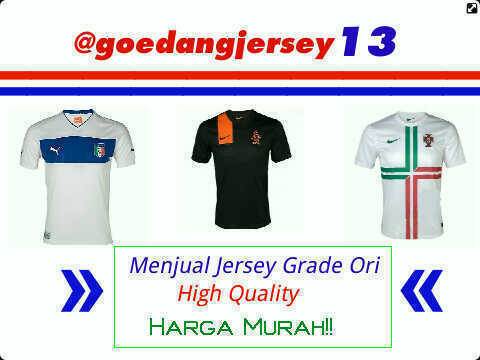 Jual jersey I High quality harga murah I Harga tanya di sms I HP:08999323200  I PIN BB : 24D15573 I kuis #jersey13