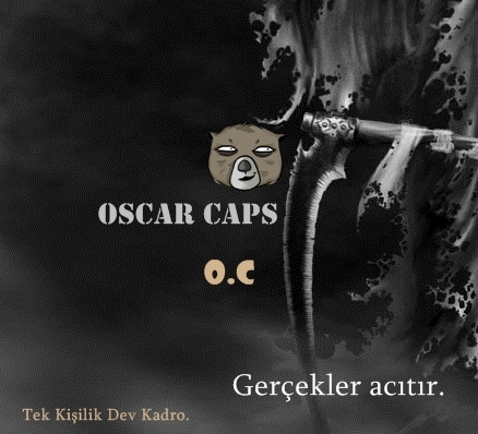Bizi Yourube\Facebook\Tvitter hesaplarımızdan takip edebilirsiniz.
Eğlence ve paylaşımda yeni bir devir başlıtor.
OscarCaps İle heryerde....