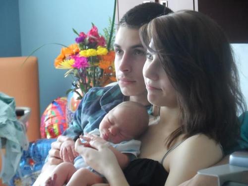 my love is divided between the two men who need it. my son and patrick!