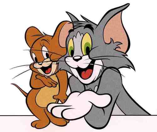 Tom&Jerry Follow Train
