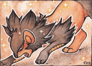 Im Sparks. I'm a male shiny, fast and powerful wild Luxray. My caretaker is @feistyfirepaws #gijinka #rp #single