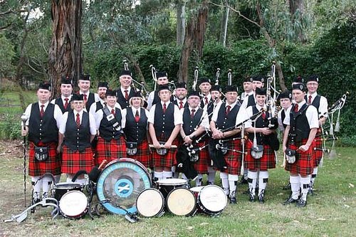 Second oldest pipe band in Tasmania. By far the best looking pipe band in Tasmania.