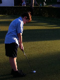 9 yrs old, I play golf with my Dad and Grandpa.  I love Rory Mallory, the Masters and my Mom.