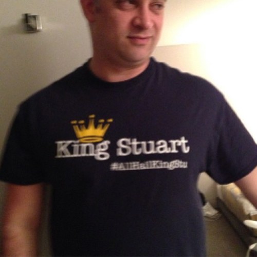 The FIRST fan acct for Ed Sheeran's manager, Stuart Camp!