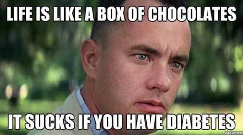 Yeah, i was the first one with type one diabetes. Deal with it...
