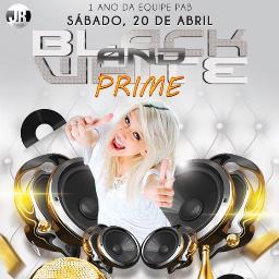 Black and White Prime dia 20/ABRIL no Espaço Cultural Nestor Lima. Organização: JR Promoções e Raphael Yuri