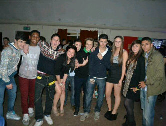 I'm the one with the red trousers and for those who still can't see me, look for the black kid and yeah I follow back!!!!