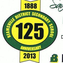 Twitter feed for upcoming celebrations @ Beamsville District Secondary School. We are having a 125th birthday party May 17-19, 2013!  B part of it!