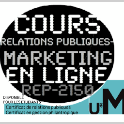 Compte de l'événement interactif de l'année : lancement du cours en ligne Relations Publiques Marketing. Le cours sera donné par Érik de Pokomandy, MBA.