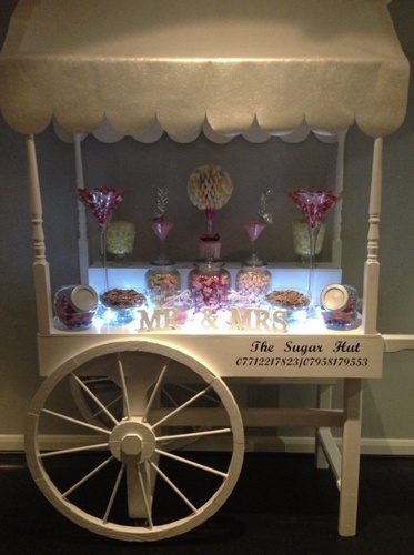 TheSugarhut1's profile picture. Retro sweet candy cart for hire. Make your wedding/birthday/ children's party/ christening ect that extra bit special. Plus loads more, kids party bags, ect :)