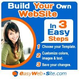 Buil a Web Site In 3 Easy Steps, Easy to Customize ,Web-Hosting, Serch Engine Submission, Image Library, Started Ecomerce,Newsletters Page, And More!